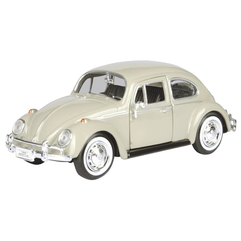 1966 Volkswagen Beetle - Beige - Motormax - 1:24