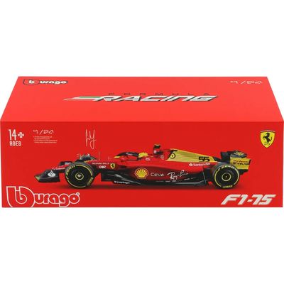 F1 - Ferrari - F1-75 - Carlos Sainz #55 - Bburago - 1:24