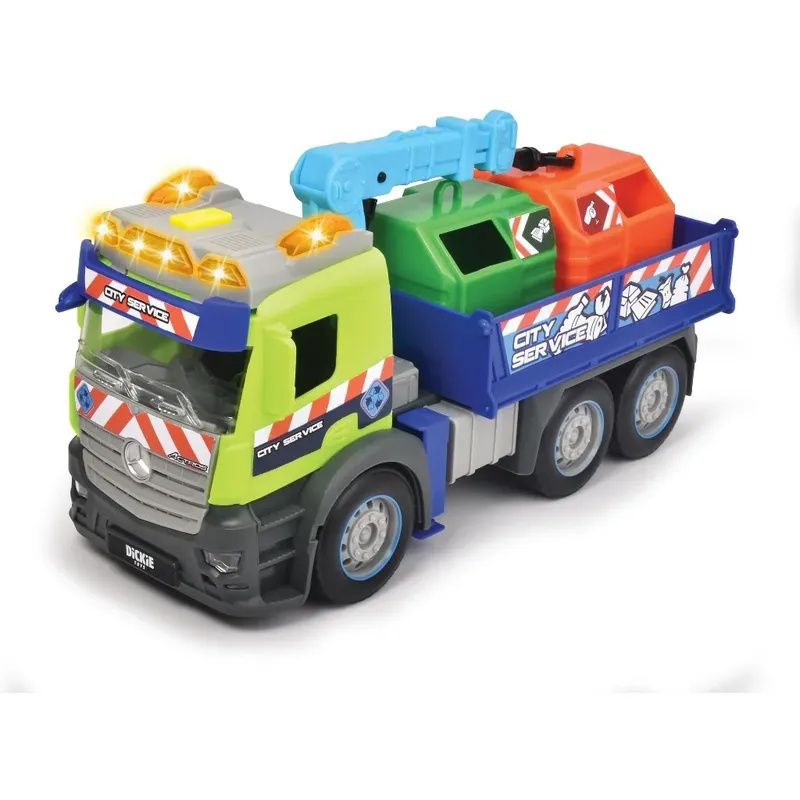 Action Truck Recycling - Mercedes-Benz - Dickie Toys