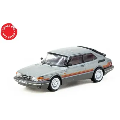 Saab 900 Turbo - Vit - GLOBAL64 - Tarmac Works