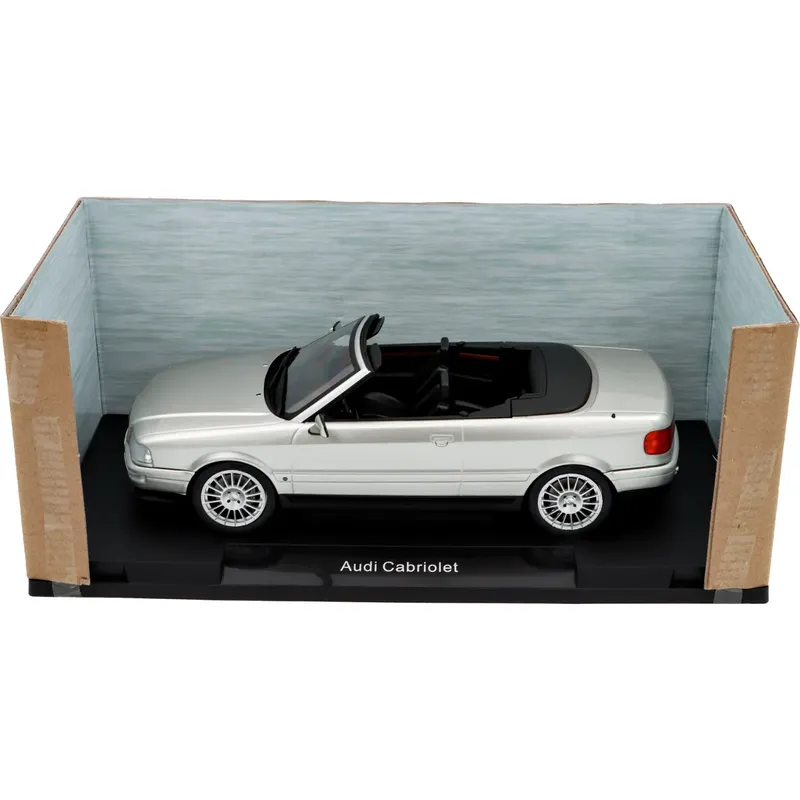 Audi Cabriolet - 1991 - Silver - Modelcar Group - 1:18