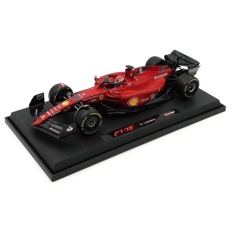 F1 - Ferrari - F1-75 - Charles Leclerc #16 - Bburago - 1:18