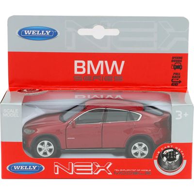 BMW X6 - 2011 - Röd - Welly - 12 cm
