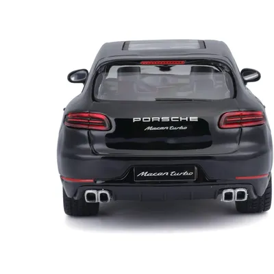 Porsche Macan - Sort - Bburago - 1:24