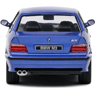 BMW E36 M3 Coupé - 1999 - Blå - Solido - 1:43