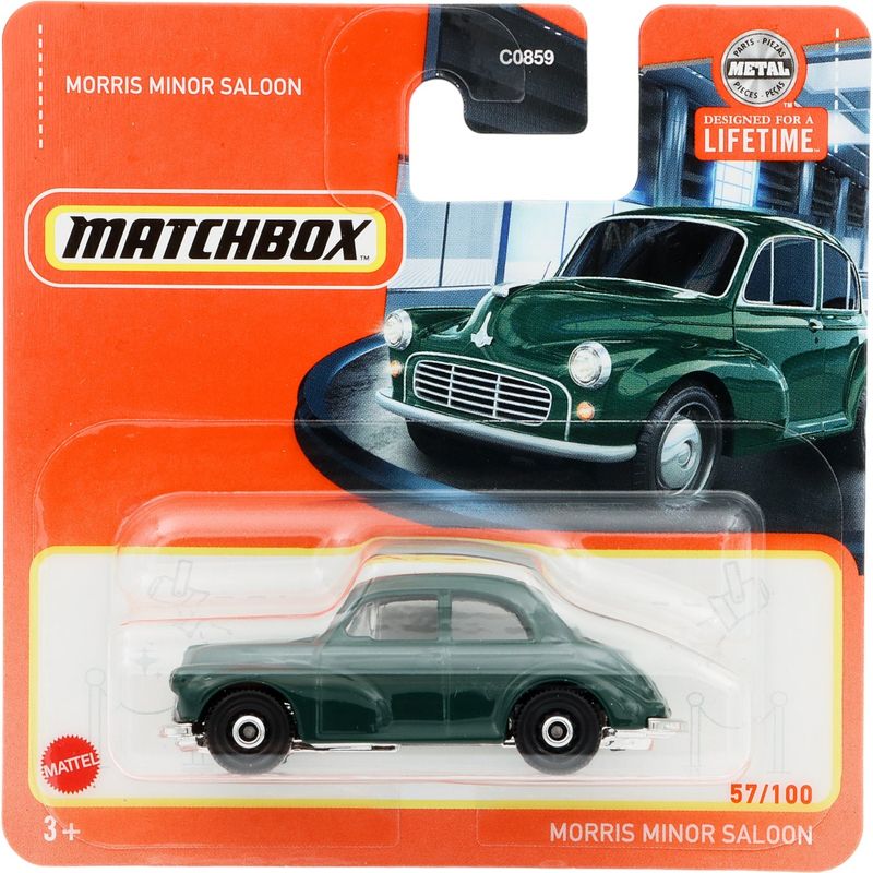 Morris Minor Saloon - Grön - Matchbox