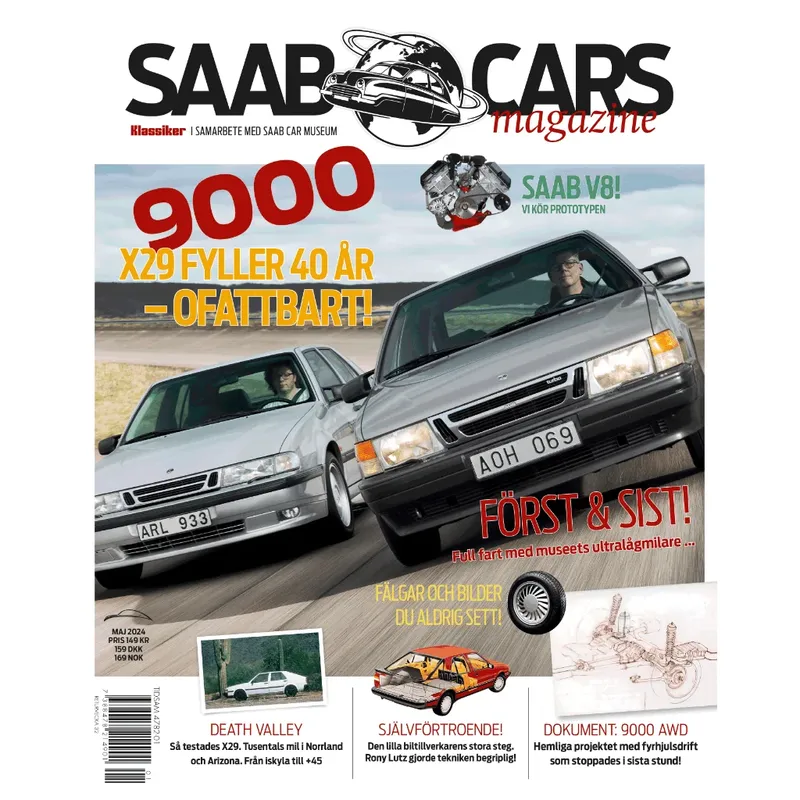 SAAB Cars Magazine #12 - 2024 - Klassiker - Tidning