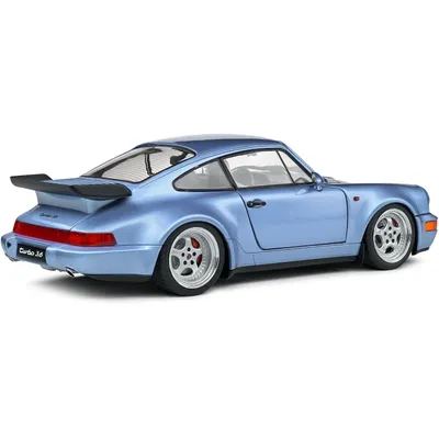 Porsche 911 (964) Turbo - 1990 - Blå - Solido - 1:18