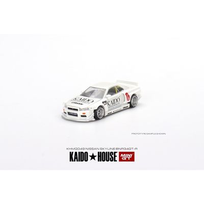 Nissan Skyline GT-R (R34) Kaido Works - 049 - Mini GT - 1:64