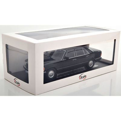 Mercedes-Benz S-Class W126 - 1985 - Svart - iScale - 1:18