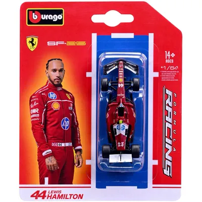 Ferrari SF-25 - #44 Lewis Hamilton - F1 2025 - Bburago - 1:64