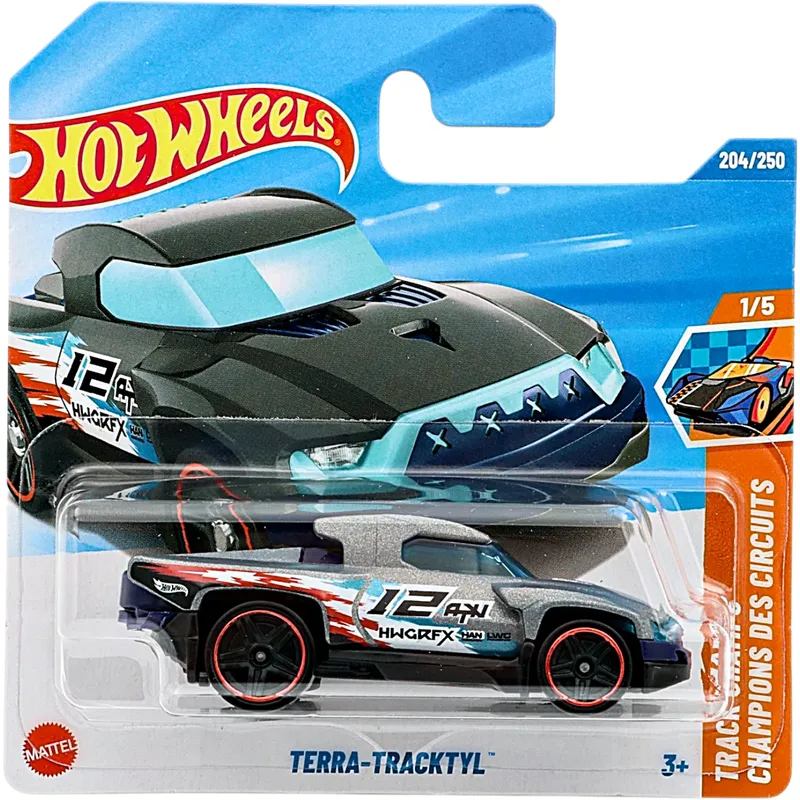 Terra-Tracktyl - Grå - Track Champs - Hot Wheels