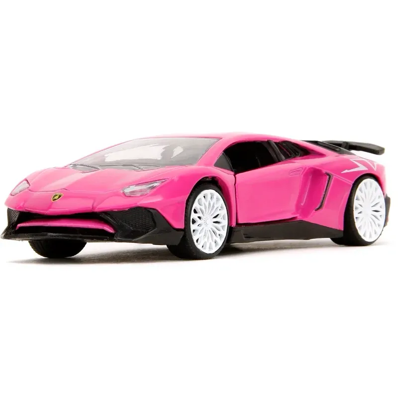 Lamborghini Aventador - Rosa - Pink Slips - Jada - 13 cm