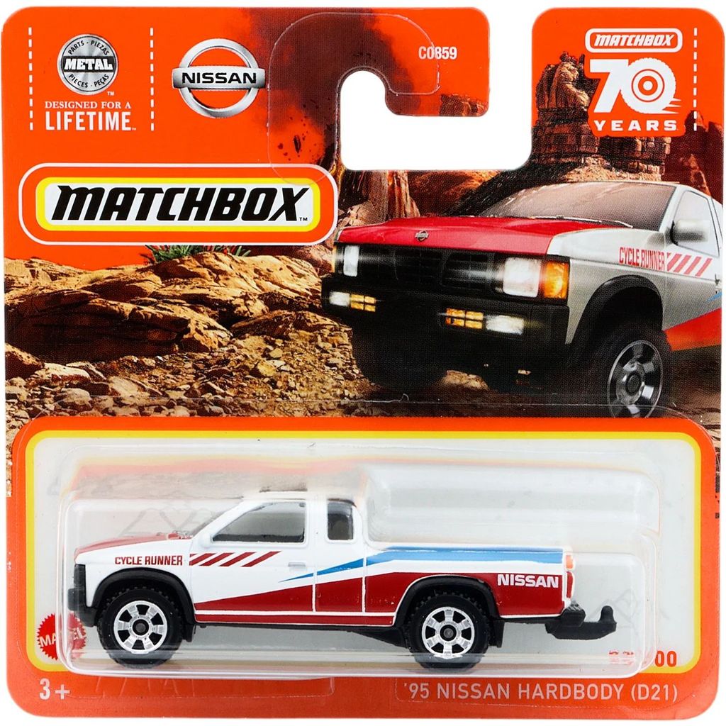 Matchbox '95 Nissan Hardbody (D21) - Modellauto In Weiß, Serie 2022, 17/100