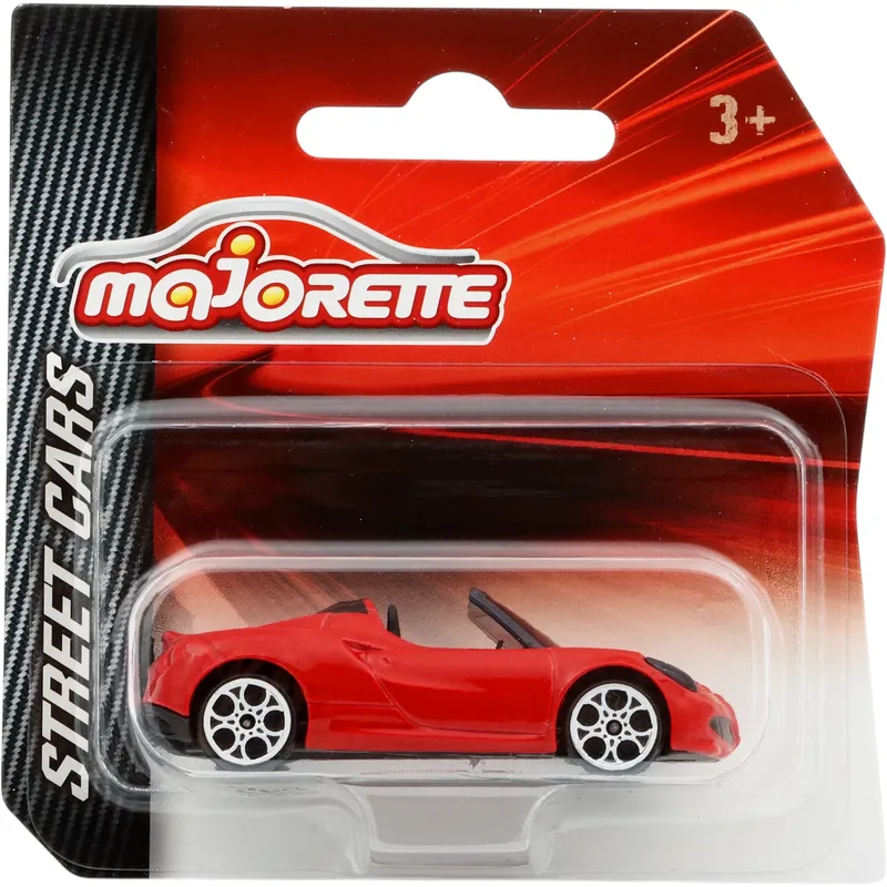 Alfa Romeo 4C Spider - Röd - Street Cars - Majorette