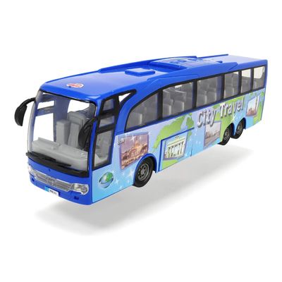 Turistbuss - Touring Bus - City Travel - Blå - Dickie Toys