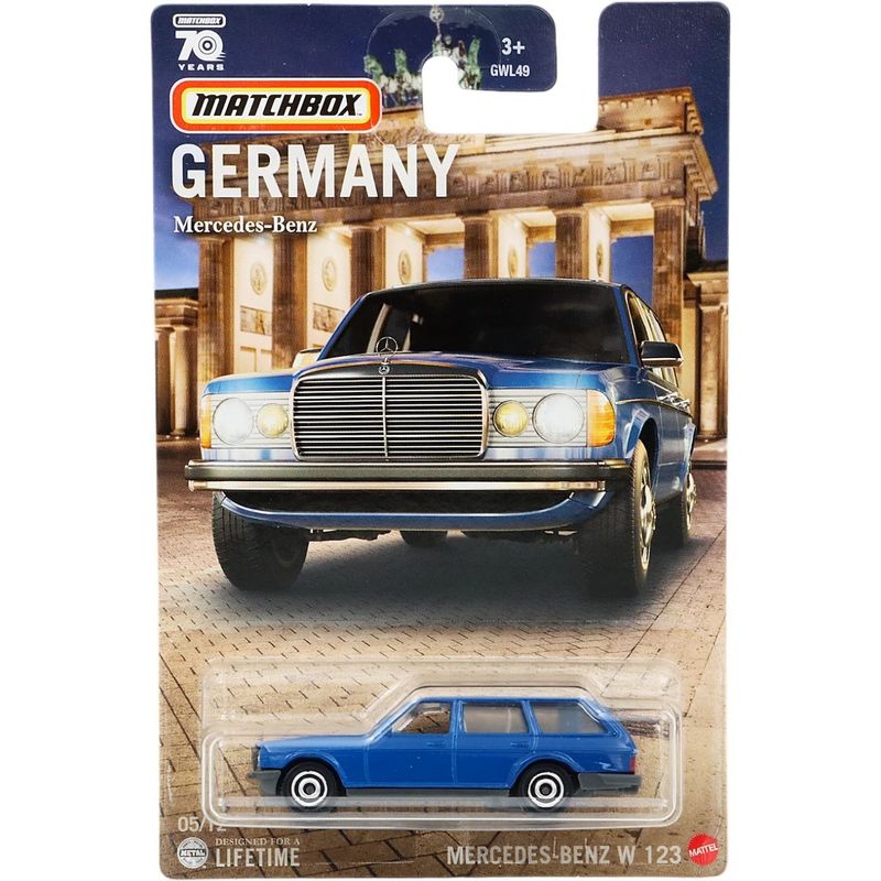 Mercedes-Benz W123 - Blå - Germany 5/12 - Matchbox