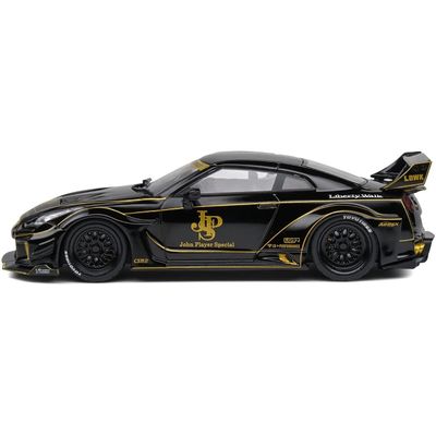 Nissan GT-R (R35) - Liberty Walk - Svart - Solido - 1:43