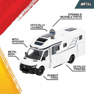 Hymer B-Class MasterLine - Autocamper - Majorette - 19 cm