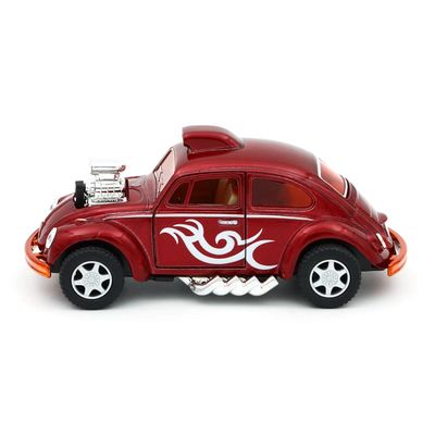 Volkswagen Beetle Custom Dragracer - Röd - Kinsmart - 1:32