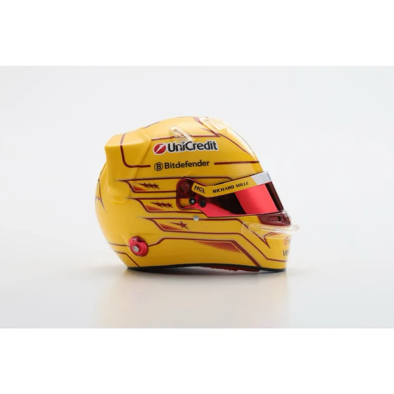 Lewis Hamilton - Hjälm - Fiorano Test 2025 - Looksmart - 1:5