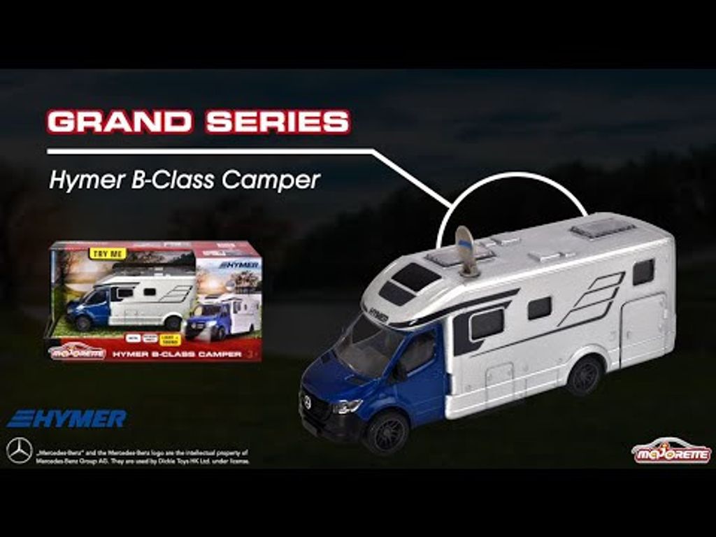 Husbil Hymer B-Class Camper - Majorette Grand Series