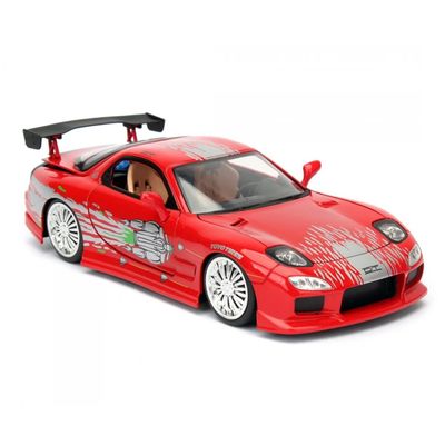 Dom's Mazda RX-7 - Röd - Fast & Furious - Jada Toys - 1:24