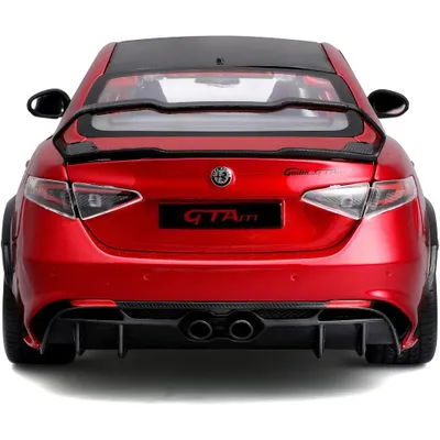 Alfa Romeo Giulia GTAm - 2020 - Röd - Bburago - 1:18