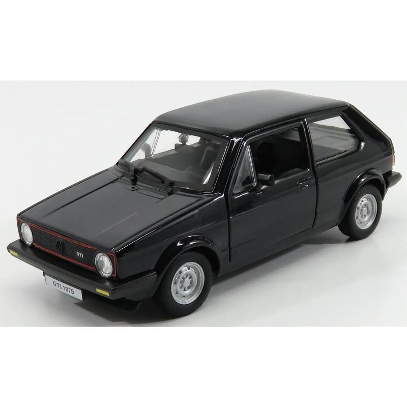 Volkswagen Golf Mk1 GTI (1979) - Svart - Bburago - 1:24