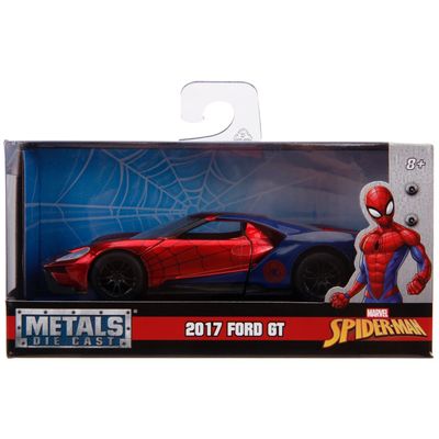 Marvel Spiderman 2017 Ford GT - Jada Toys - 1:32