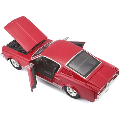 1967 Ford Mustang GT - Röd - Maisto - 1:24