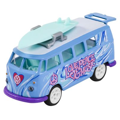 Volkswagen T1 - Blå - The Originals - Deluxe - Majorette