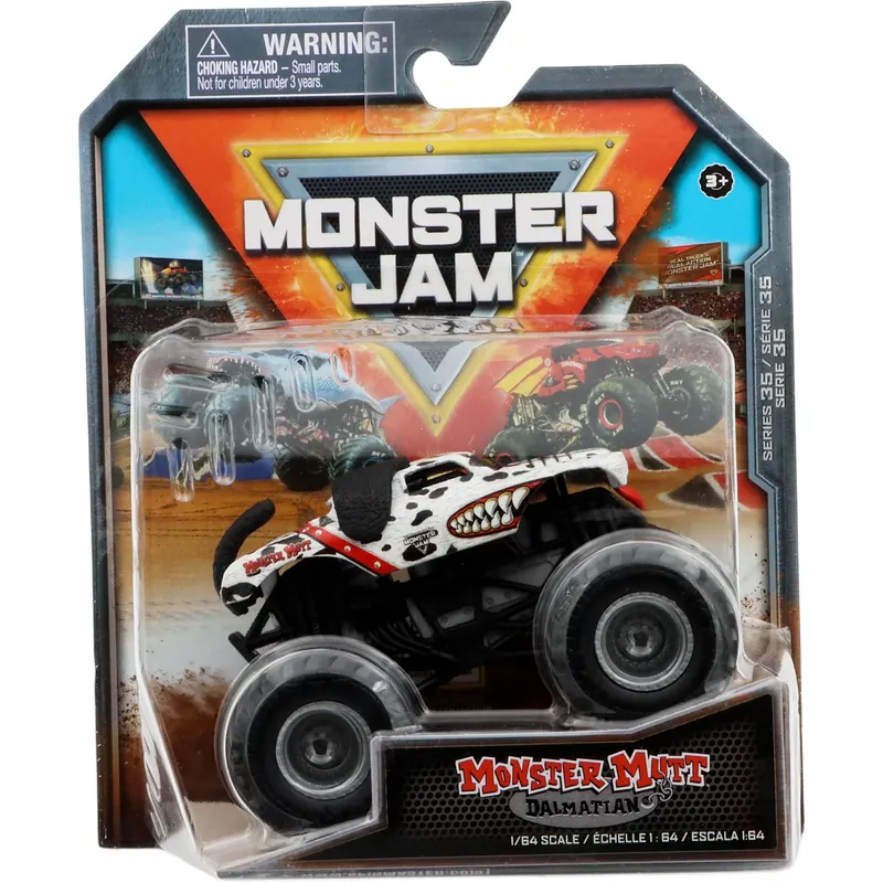 Monster Mutt Dalmatian - Monster Jam - Monster Truck - 10 cm