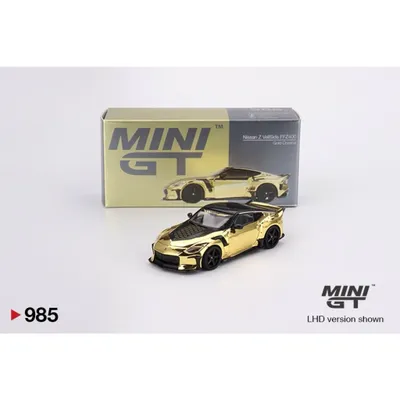 Nissan Z VeilSide FFZ400 - Gold Chrome - 985 - Mini GT