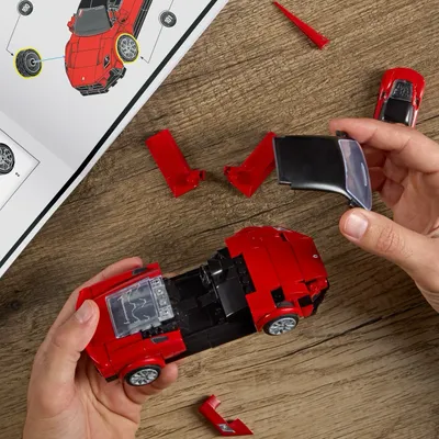 Maserati MC20 - Brick Shop - Klodsbyggesæt - Hot Wheels Speed Series