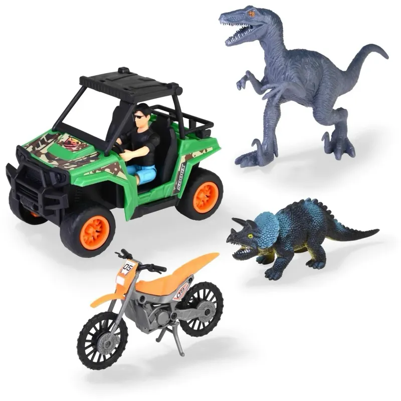 Dino Explorer - Fordon och Dinosaurier - Dickie Toys