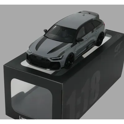 Audi RS 6 GT Avant - 2024 - Grå - GT Spirit - 1:18