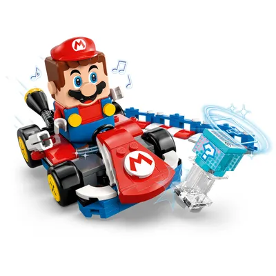Mario & Standard Kart - Ljud & Effekter - Mario Kart - 72043 - LEGO