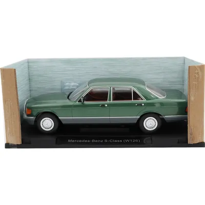 Mercedes-Benz S-Class (W126) - Mörkgrön metallic - 1979 - MCG - 1:18