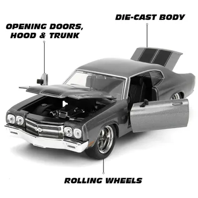 1970 Chevrolet Chevelle SS - Fast & Furious - Jada - 1:24