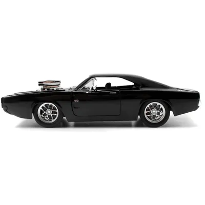 1970 Dodge Charger R/T - Svart - Fast & Furious - Jada - 1:24