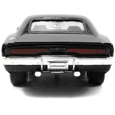 1970 Dodge Charger R/T - Svart - Fast & Furious - Jada - 1:24