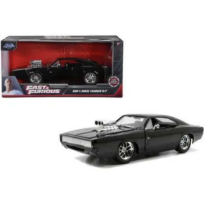 1970 Dodge Charger R/T - Svart - Fast & Furious - Jada - 1:24