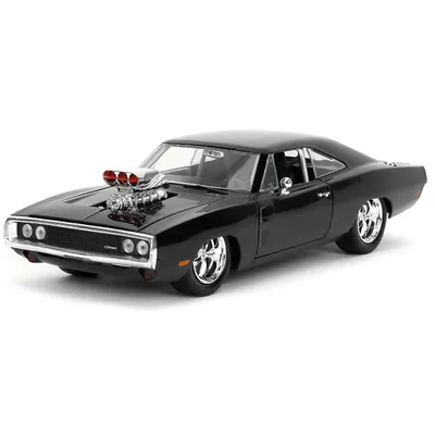 1970 Dodge Charger - Sort - Fast & Furious - Jada Toys