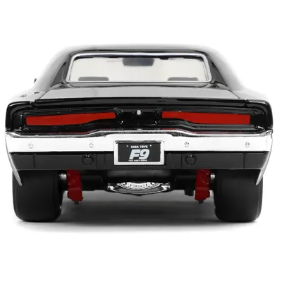 Dom's Dodge Charger 500 - Svart - 1968 - Fast & Furious - Jada - 1:24