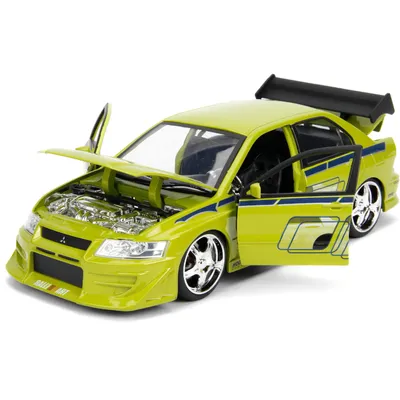 Brians's Mitsubishi Lancer Evolution VII - 2002 - Fast & Furious - Jada - 1:24