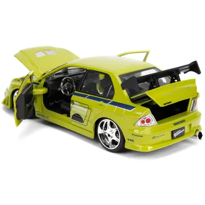 Brians's Mitsubishi Lancer Evolution VII - 2002 - Fast & Furious - Jada - 1:24
