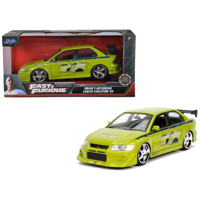 Brians's Mitsubishi Lancer Evolution VII - 2002 - Fast & Furious - Jada - 1:24