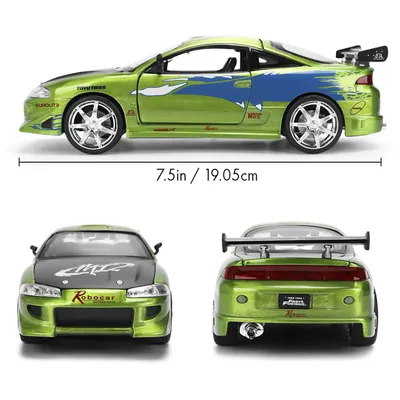 Brian's Mitsubishi Eclipse - 1995 - Fast & Furious - Jada - 1:24