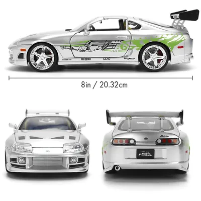 Brian's Toyota Supra - 1995 - Fast & Furious - Jada - 1:24